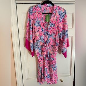 Lilly Pulitzer Kimora Dress in Coco Coral Crab